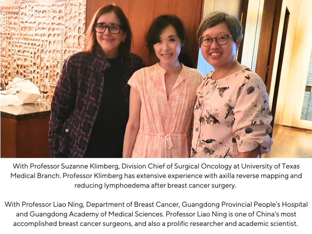 With Professor Suzanne Klimberg and Professor Liao Ning